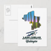 チェラン湖国立レクリエーションエリア, ワシントン ポストカード (正面/裏面)
