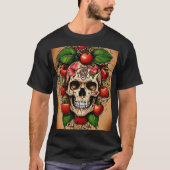 チェリエスクルタトゥーデザインT Tシャツ (正面)