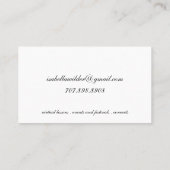 チェリエレガントストミュージシャン 名刺 (裏面)