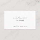 チェリエレガントスト 名刺 (裏面)