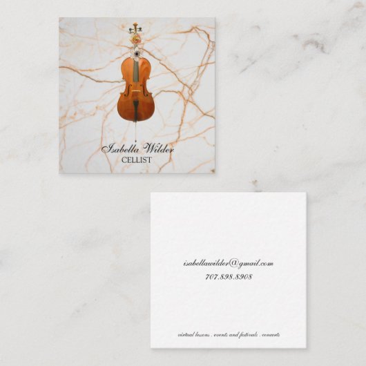 チェリスト スクエア名刺 (正面/裏面)