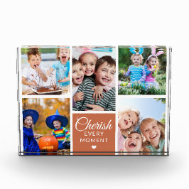 チェリッシュ毎時テラコッタ5写真コラージュ フォトブロック