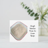 チェリルズバターレスペカンアイスクリームレシピ ポストカード (スタンド正面)