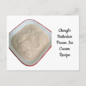チェリルズバターレスペカンアイスクリームレシピ ポストカード (正面)