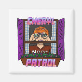 チェリル巡視磁石 マグネット (正面)