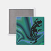 チェリル・ダニエルス著「マリブ・サラマンダー」 マグネット (正面/裏面)