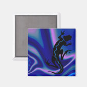 チェリル・ダニエルス著「マリブ・サラマンダー」 マグネット (正面/裏面)