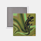 チェリル・ダニエルス著「マリブ・サラマンダー」 マグネット (正面/裏面)