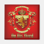 チェリル・ダニエルズの『イエスは彼の言葉を伝える』 マグネット (正面)