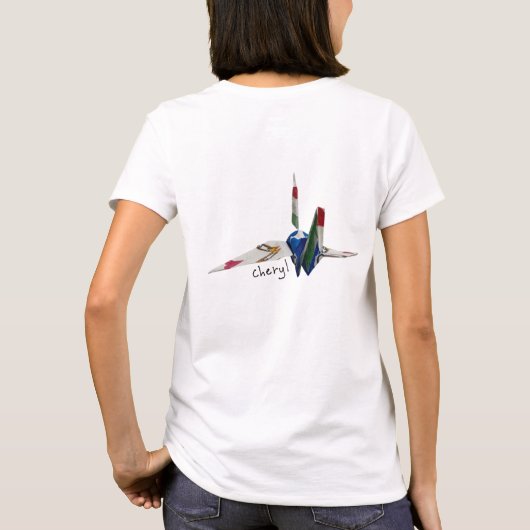 チェリル（10歳） Tシャツ (裏面)