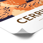 チェリロスヒルズ州パークニューメキシコヴィンテージ ポスター (角)