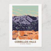 チェリロスヒルズ州パークニューメキシコヴィンテージ ポストカード (正面)