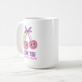 チェリーに大好き コーヒーマグカップ (正面左)