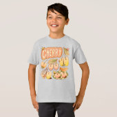 チェリーのイラスト Tシャツ (正面フル)