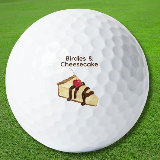 チェリーのチーズケーキ ゴルフボール