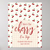 チェリーのベビーシャワー ポスター (正面)