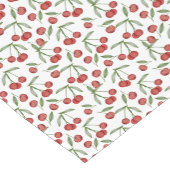 チェリーの誕生日パーティー シャワーテーブルランナー ショートテーブルランナー (コーナー)