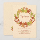 チェリーオータム招待状 招待状 (正面/裏面)