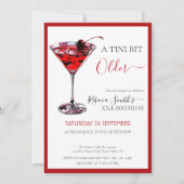 チェリーカクテル A tini bit Older 誕生日おめでとう(年齢不問) 招待状 (正面)