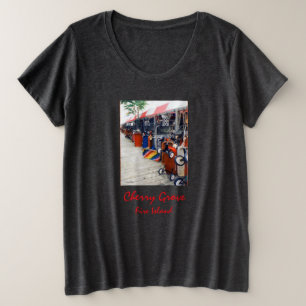 チェリーグローブ・プライド・ワゴン・レディースプラスサイズTシャツ プラスサイズTシャツ