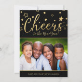 チェリースターズフォト年賀状 シーズンカード (正面)