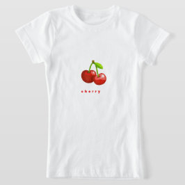 チェリーデザインTシャツ Tシャツ