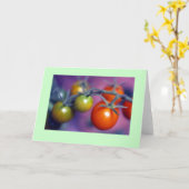 "チェリートマト" カード (黄色い花)