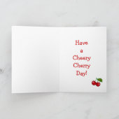 チェリーパイの日(2月20日) カード (内部)