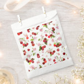 チェリーパターン1 フェイバーバッグ (クリップ留めされた状態)