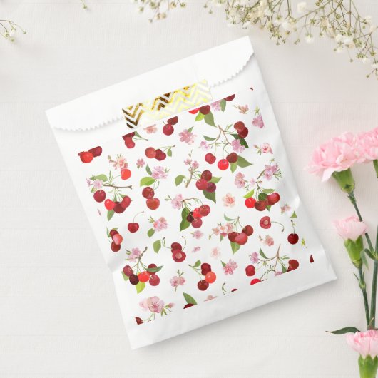 チェリーパターン1 フェイバーバッグ (封をした状態)