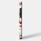 チェリーパターン1 iPhoneケース (左側面)