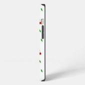 チェリーパターン、人気のデザイン、 iPhoneケース (左側面)