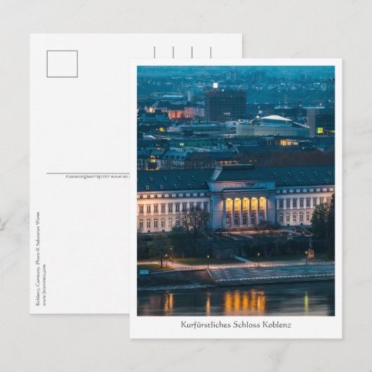 チェリーパレスコブレンツ ポストカード (正面/裏面)