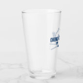 チェリーピークリゾートのスキーヤー タンブラーグラス (右)