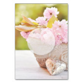 チェリーフラワーズ結婚フローラのテーブル番号 テーブルナンバー (裏面)