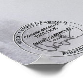 チェリーブアートプリント ポスター (角)