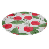 チェリーベリーズ ヴィンテージ, 水彩シームレスパターン カッティングボード (角)