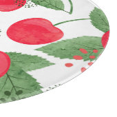 チェリーベリーズ ヴィンテージ, 水彩シームレスパターン カッティングボード (角)