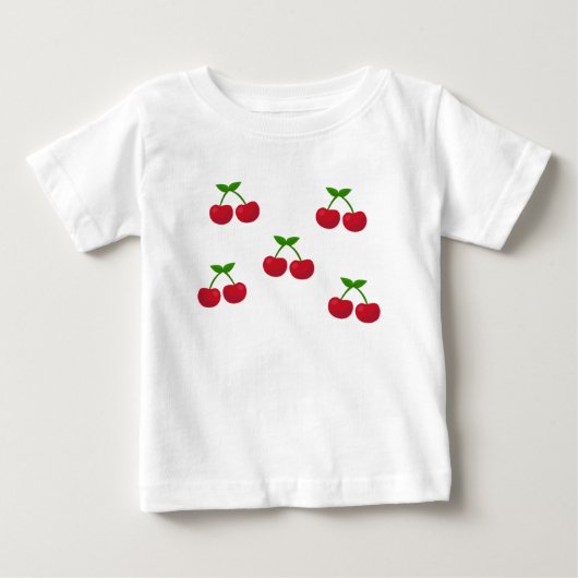 チェリーボム ベビーTシャツ (正面)