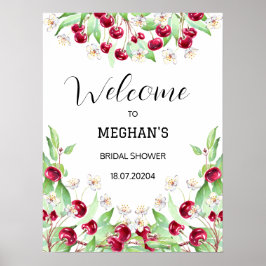 チェリーマッチ ブライダルシャワー ポスター