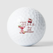 チェリーマティーニ 45歳の誕生日ギフト Tini Bit Older ゴルフボール (正面)