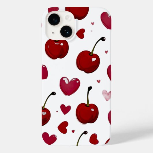 チェリーラブ Case-Mate iPhoneケース (裏面)