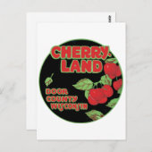 チェリーランドドアカウンティウィスコンシン ポストカード (正面/裏面)