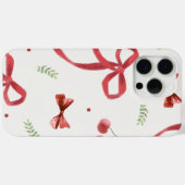 チェリーリボンiPhone 15ケース Case-Mate iPhoneケース (裏面 (横))