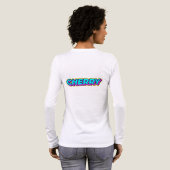 チェリーレターズ テキストアート トライブレンドＴシャツ (背面全体)