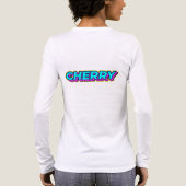 チェリーレターズ テキストアート トライブレンドＴシャツ (背面)