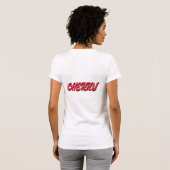 チェリーレターズ テキストアート Tシャツ (裏面フル)