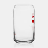 チェリーレッドボウコケッタハッチェロレットパーティーファーバー ガラス缶 (右)