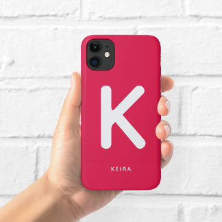 チェリーレッドモノグラムフォンケース iPhone 11 ケース