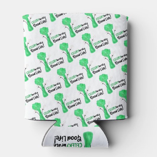 チェリー前向きプン – セロリーブートグッドライフ 缶クーラー (裏面)